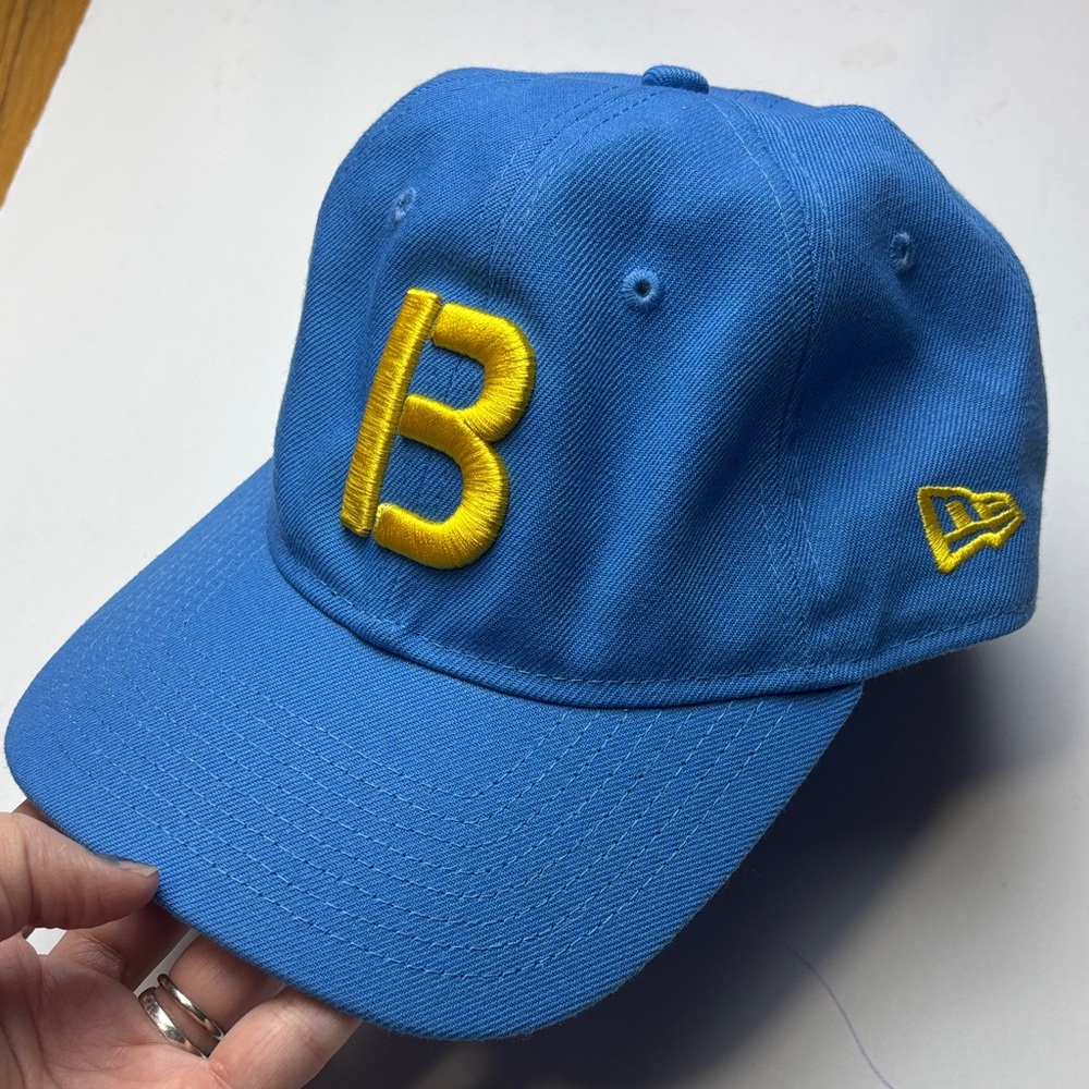 Boston Red Sox New‎ Era Light Blue B adjustable hat